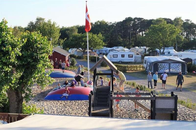 Hasle Camping & Hytter Bagian luar foto
